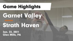 Garnet Valley  vs Strath Haven  Game Highlights - Jan. 22, 2021