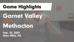 Garnet Valley  vs Methacton  Game Highlights - Feb. 23, 2024