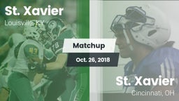 Matchup: St. Xavier High vs. St. Xavier  2018