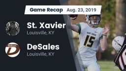 Recap: St. Xavier  vs. DeSales  2019