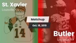 Matchup: St. Xavier High vs. Butler  2019