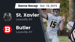 Recap: St. Xavier  vs. Butler  2019