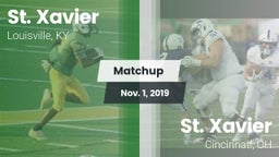 Matchup: St. Xavier High vs. St. Xavier  2019