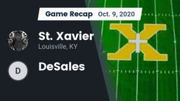 Recap: St. Xavier  vs. DeSales 2020