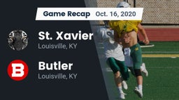 Recap: St. Xavier  vs. Butler  2020