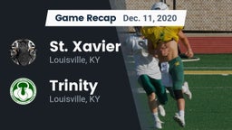 Recap: St. Xavier  vs. Trinity  2020
