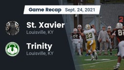 Recap: St. Xavier  vs. Trinity  2021