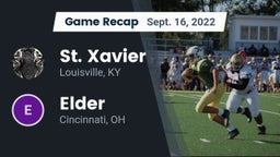 Recap: St. Xavier  vs. Elder  2022