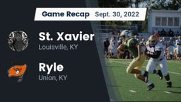 Recap: St. Xavier  vs. Ryle  2022