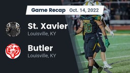 Recap: St. Xavier  vs. Butler  2022