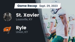 Recap: St. Xavier  vs. Ryle  2023