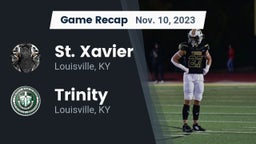 Recap: St. Xavier  vs. Trinity  2023
