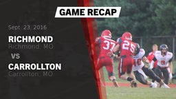 Recap: Richmond  vs. Carrollton  2016
