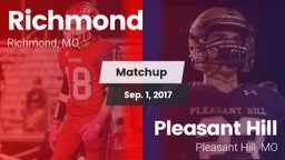 Matchup: Richmond  vs. Pleasant Hill  2017