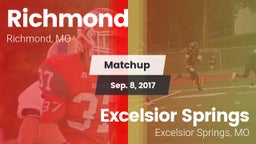 Matchup: Richmond  vs. Excelsior Springs  2017
