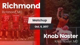 Matchup: Richmond  vs. Knob Noster  2017
