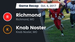 Recap: Richmond  vs. Knob Noster  2017