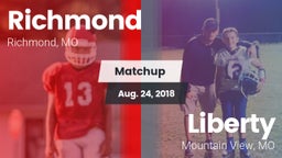 Matchup: Richmond  vs. Liberty  2018