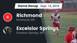 Recap: Richmond  vs. Excelsior Springs  2018