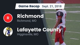 Recap: Richmond  vs. Lafayette County  2018