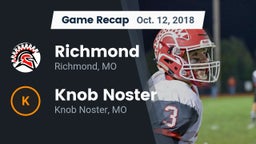 Recap: Richmond  vs. Knob Noster  2018