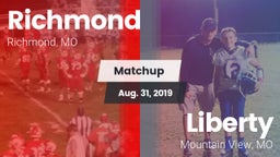 Matchup: Richmond  vs. Liberty  2019