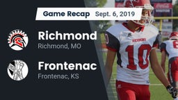 Recap: Richmond  vs. Frontenac  2019