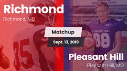 Matchup: Richmond  vs. Pleasant Hill  2019