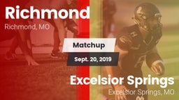 Matchup: Richmond  vs. Excelsior Springs  2019