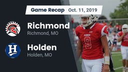 Recap: Richmond  vs. Holden  2019
