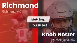 Matchup: Richmond  vs. Knob Noster  2019