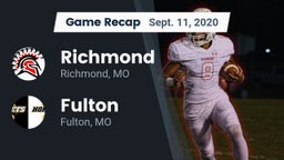 Recap: Richmond  vs. Fulton  2020