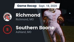 Recap: Richmond  vs. Southern Boone  2020