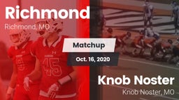 Matchup: Richmond  vs. Knob Noster  2020