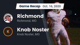 Recap: Richmond  vs. Knob Noster  2020