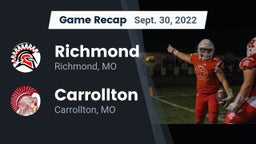 Recap: Richmond  vs. Carrollton  2022