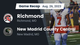 Recap: Richmond  vs. New Madrid County Central  2023