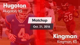 Matchup: Hugoton  vs. Kingman  2016
