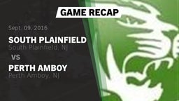 Recap: South Plainfield  vs. Perth Amboy  2016