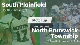 Matchup: South Plainfield vs. North Brunswick Township  2016