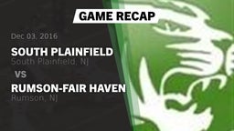 Recap: South Plainfield  vs. Rumson-Fair Haven  2016