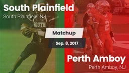 Matchup: South Plainfield vs. Perth Amboy  2017