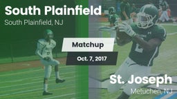 Matchup: South Plainfield vs. St. Joseph  2017
