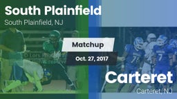 Matchup: South Plainfield vs. Carteret  2017