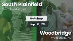 Matchup: South Plainfield vs. Woodbridge  2019