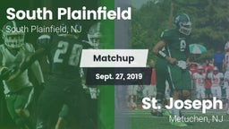 Matchup: South Plainfield vs. St. Joseph  2019