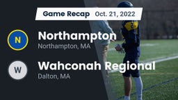 Recap: Northampton  vs. Wahconah Regional  2022