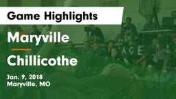 Maryville  vs Chillicothe Game Highlights - Jan. 9, 2018