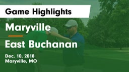 Maryville  vs East Buchanan Game Highlights - Dec. 10, 2018