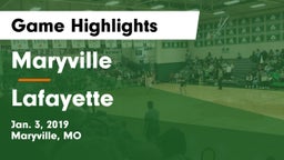 Maryville  vs Lafayette  Game Highlights - Jan. 3, 2019
